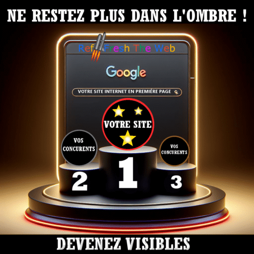 Cette Image illustre un bon référencement suite a la création d'un site internet