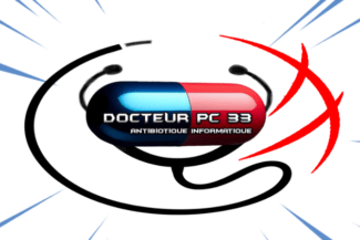 Récupération de Données Talence Bordeaux Cette image représente un stéthoscope en fond avec le logo Docteur Pc 33 Par Dessus illustrant un devis pour la Récupération de Données, les dépannage informatique proposés par docteur pc 33, Réparation Ordinateur Bordeaux, Cout récupération de données bordeaux, talence, docteurpc33