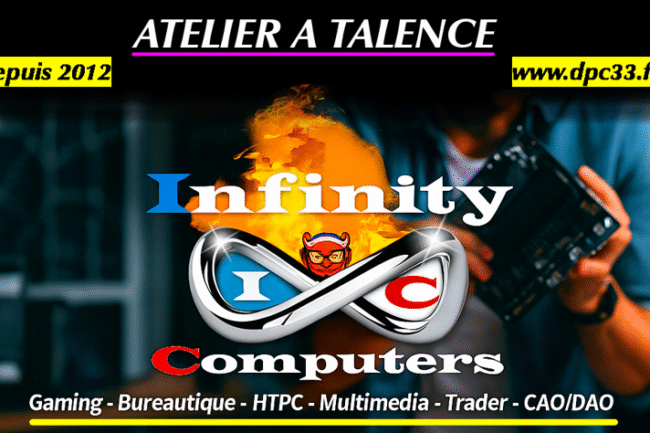 infinity computers montage pc personnalise a talence docteur pc 33 &bull;