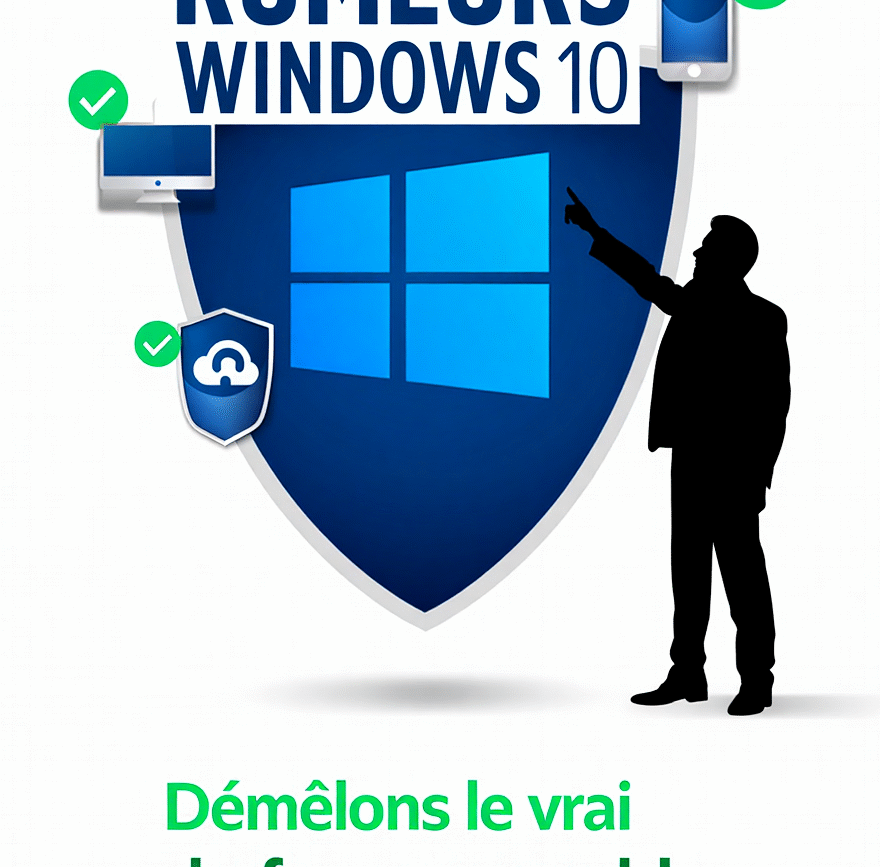 microsoft repousse La fin de Windows 10 Pas si vite, Docteur Pc 33