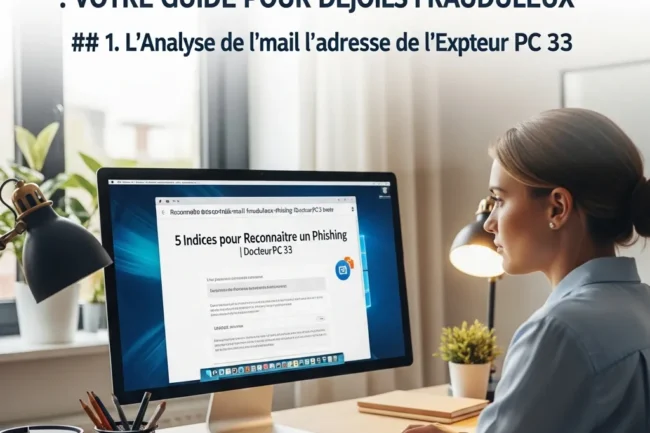 reconnaitre mail frauduleux phishing docteurpc33 titre im &bull;