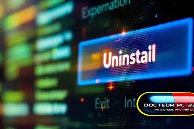 Désinstaller les programmes inutiles demarrage pc 2 •