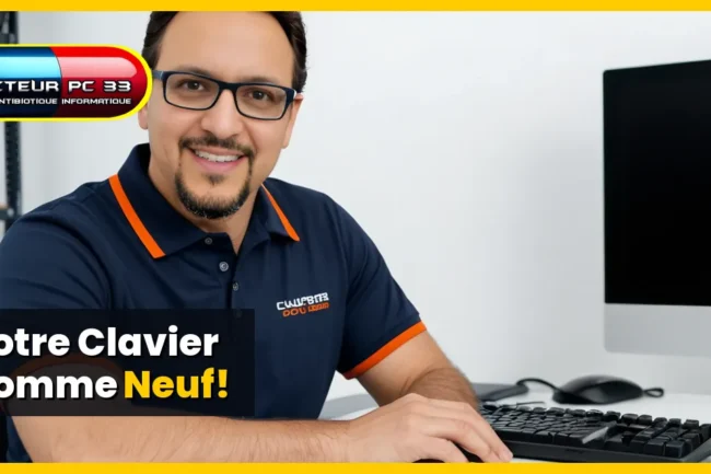 remplacement clavier pc portable