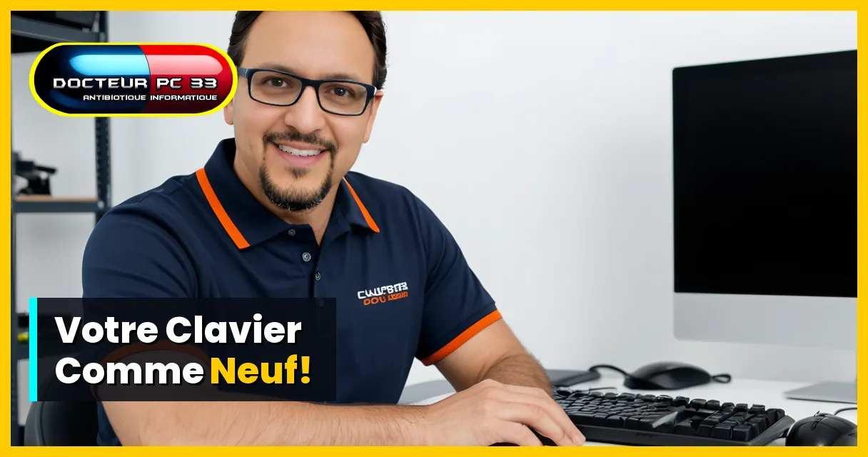 remplacement clavier pc portable