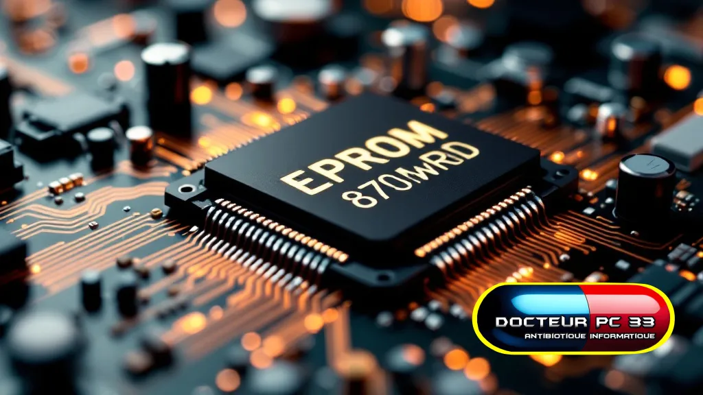 Puce EPROM Corrompue Récupération BIOS récupération bios eprom