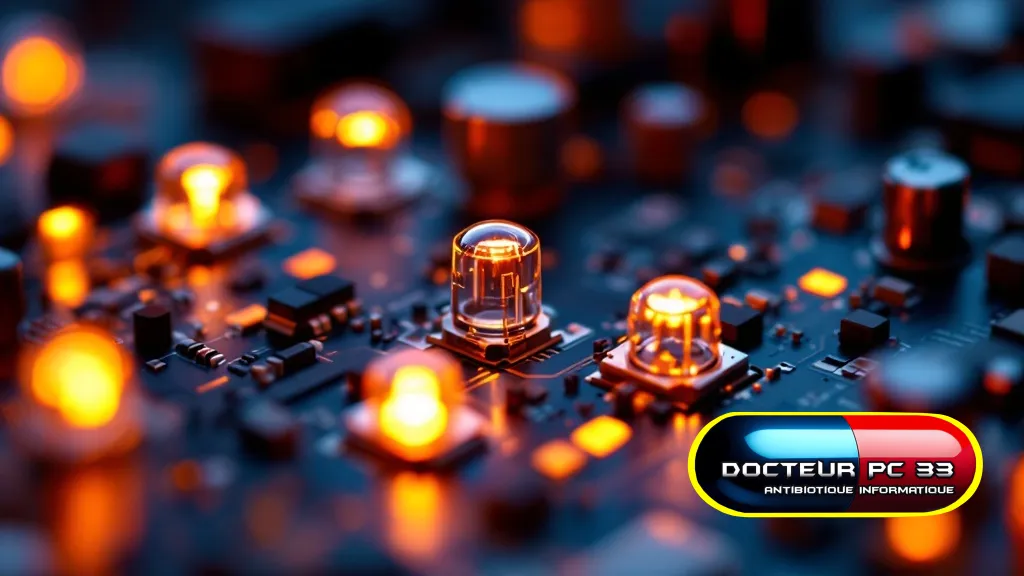 voyants led carte mère