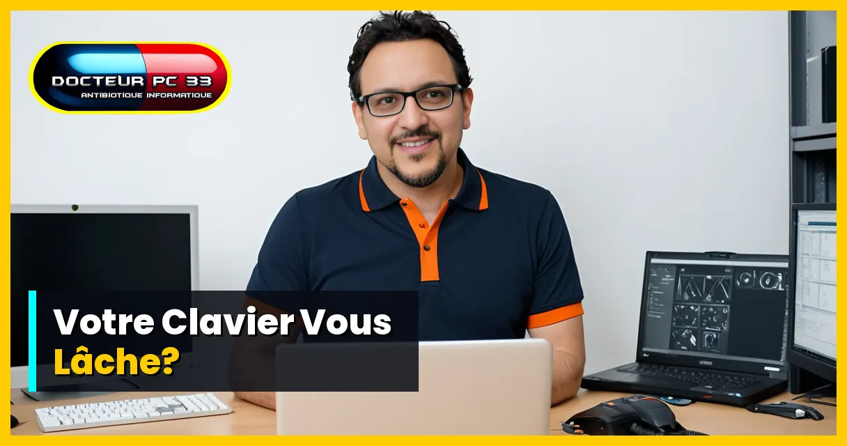 Clavier pc portable défaillant : Un Point Rapide Sur Les Solutions de Réparation clavier pc portable défaillant