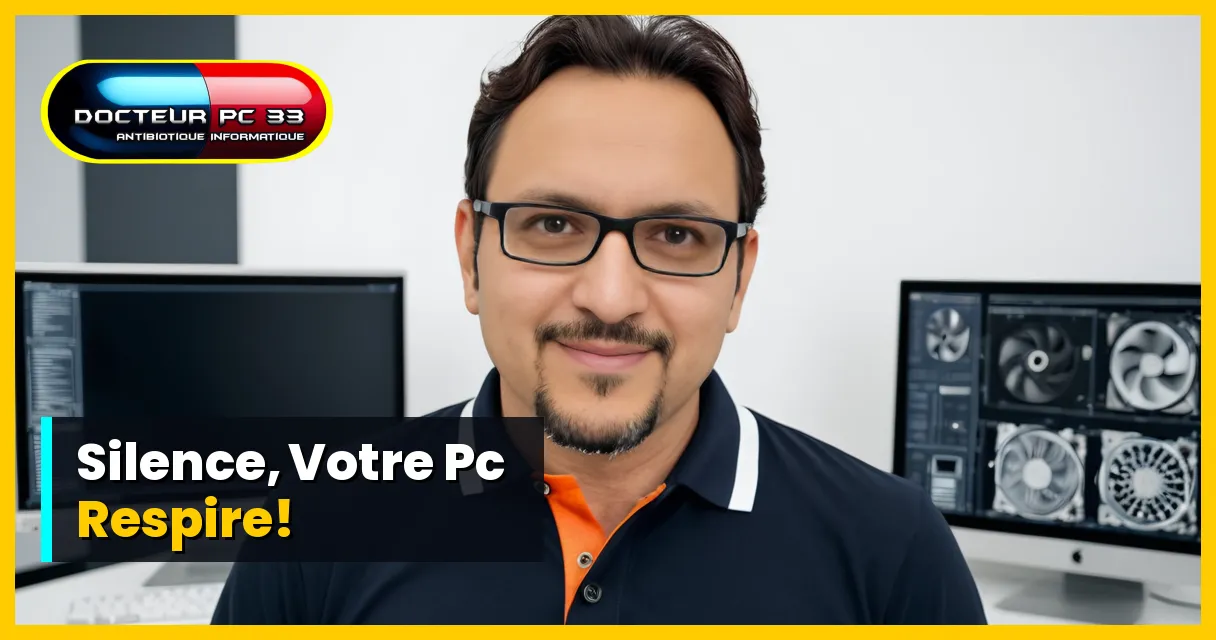 Christophe (Docteur PC 33) expert en entretien PC à Talence ventilateur pc portable bruyant